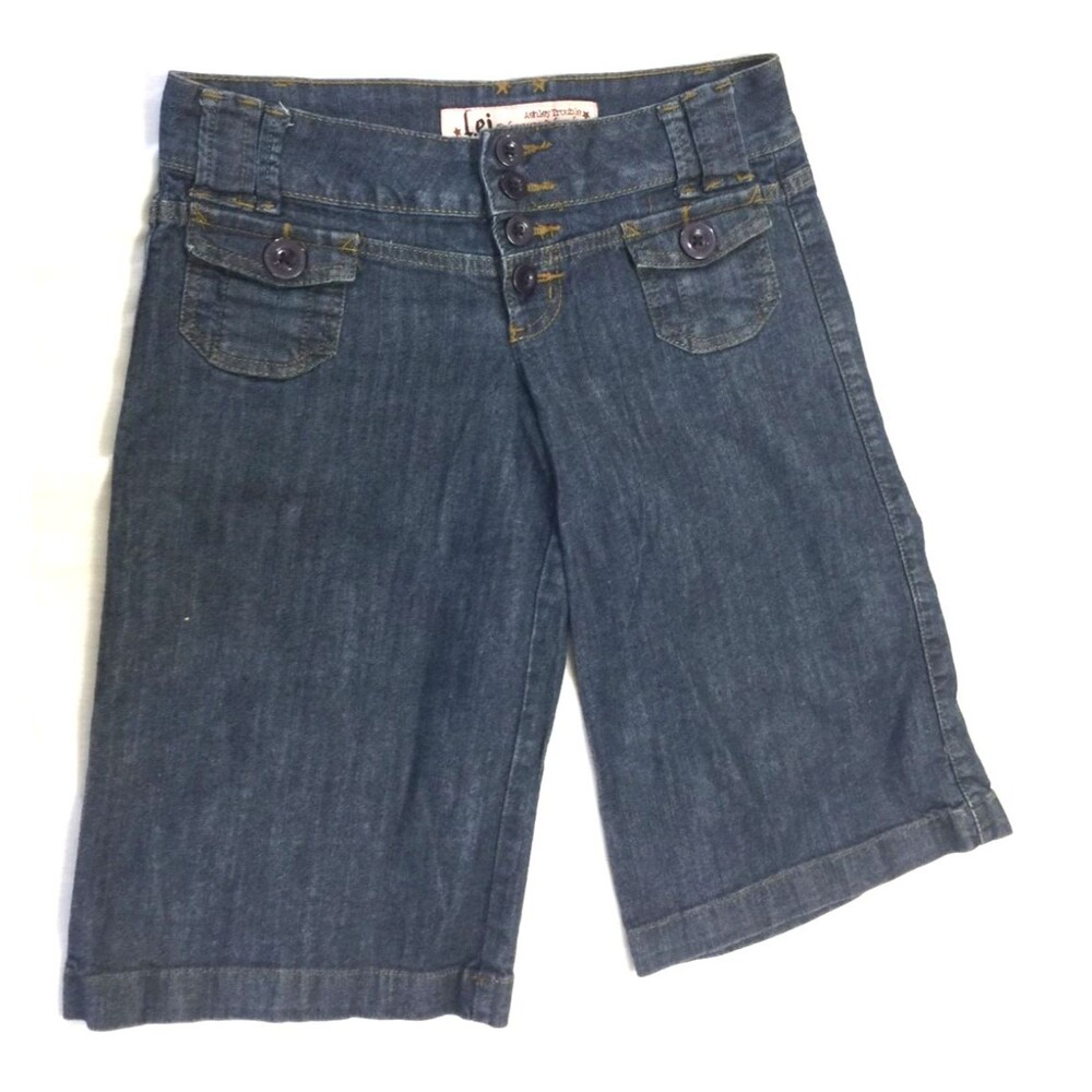 LEI ASHLEY TROUBLE WOMENS JEANS CAPRIS WAIST 29 IN